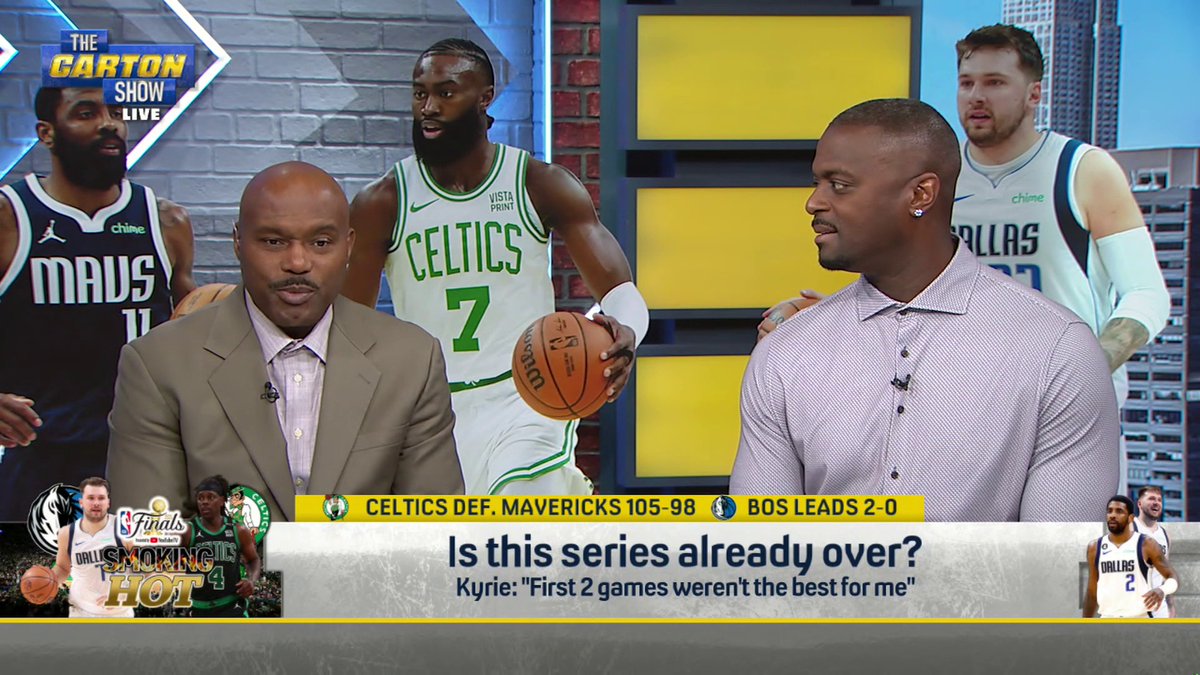 "The Boston Celtics play better without Porzingis in the lineup." - Tim Hardaway Sr. (🎥 @TheCartonShow )