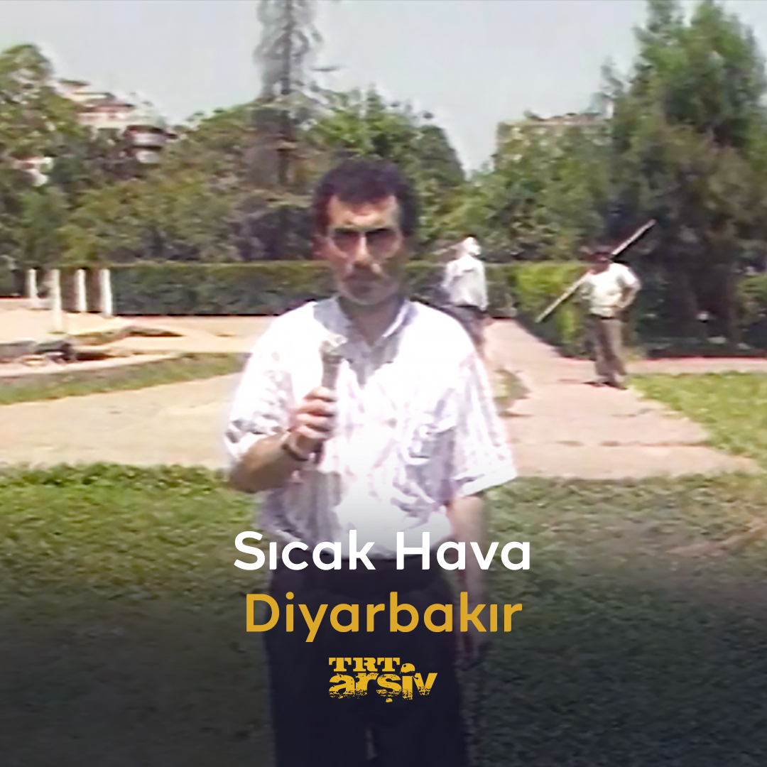 TRT Arşiv, 1990 yılında Diyarbakır'daki vatandaşların sıcaklara karşı serinleme yöntemlerini paylaştı.