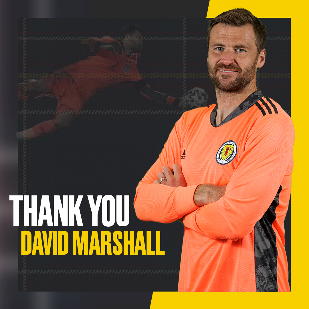 🏴 The one-and-only David Marshall has today announced his retirement from football. Thanks for the memories... especially one in particular 🇷🇸👀 Enjoy your retirement, Marsh.