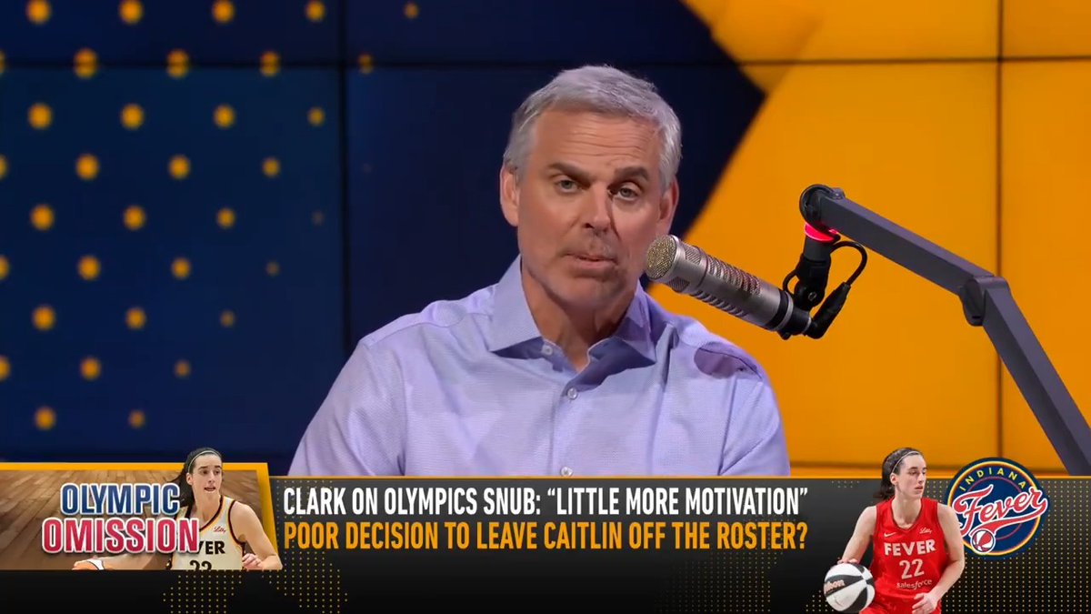 .@ColinCowherd explains why leaving Caitlin Clark off of Team USA is a missed opportunity: "Life gives you so few big waves. When they do, grab your surfboard."