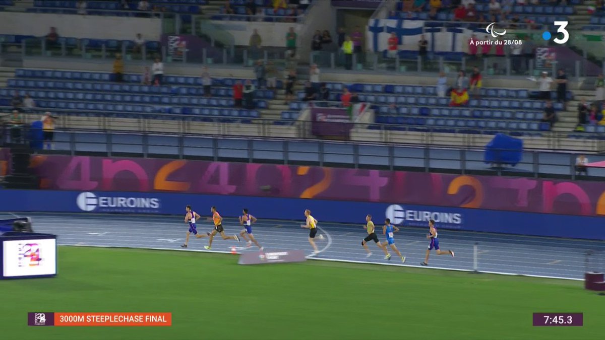 🏃 #Roma2024 | 🤯 LE DOUBLÉ FRANÇAIS SUR 3 000 M STEEPLE !!! 🥇 Alexis Miellet 🇫🇷 est champion d'Europe devant Djilali Bedrani 🇫🇷 dans une course de dingue ! 📺 Le direct :