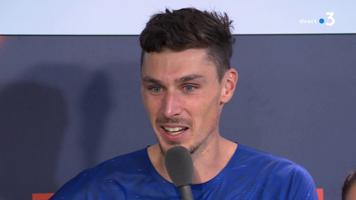 🏃 #Roma2024 | 🗣️ "On était dans la même chambre à Doha en 2019. Depuis on a eu des années plus compliquées, revenir champion et vice-champion d'Europe c'est incroyable." 🇫🇷 Les héros du soir Alexis Miellet et Djilali Bedrani sont avec nous.
