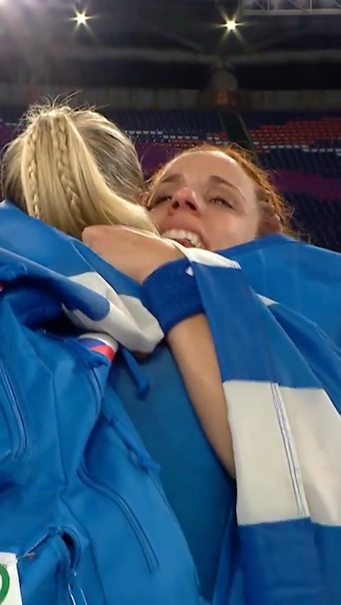 Who's cutting onions here? 😭 Katerina Stefanidi 🇬🇷 is an inspiration to so many. 🥹💕 #IgniteTheFire