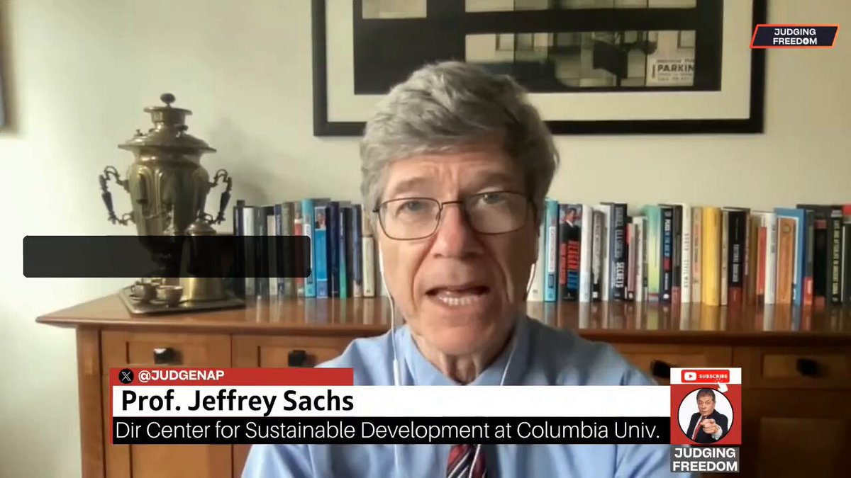 Prof. Jeffrey Sachs: "These four hostages could have walked out peacefully on the basis of a ceasefire agreement agreed by Hamas and rejected by the Israeli extremists... There is no justification whatsoever in killing 270+... This was another major war crime."