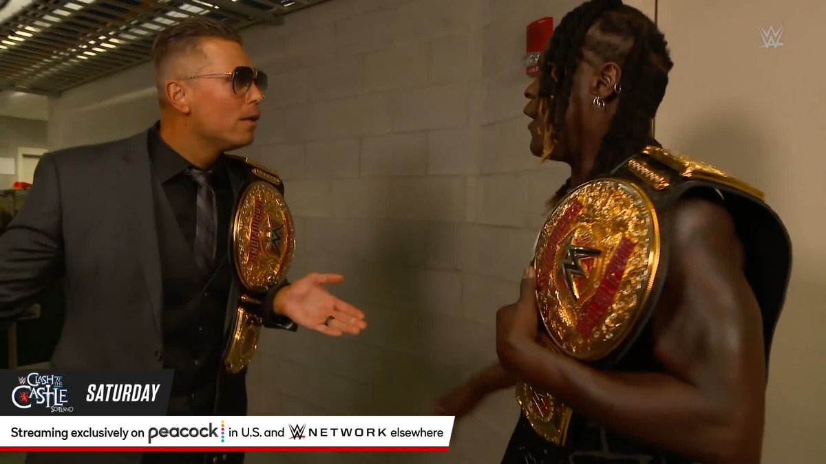 APA getting a tag team title match tonight?! #WWERaw