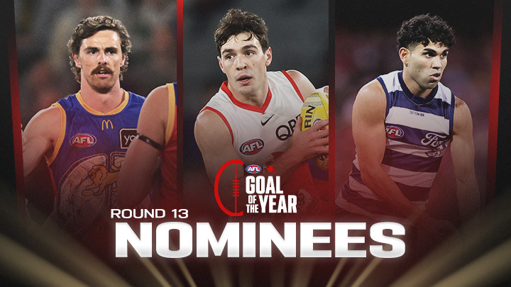 Daniher, Gulden or Stengle? 🤩 Who should get the round 13 NAB Goal of the Year nomination? Head to to cast your vote 🗳