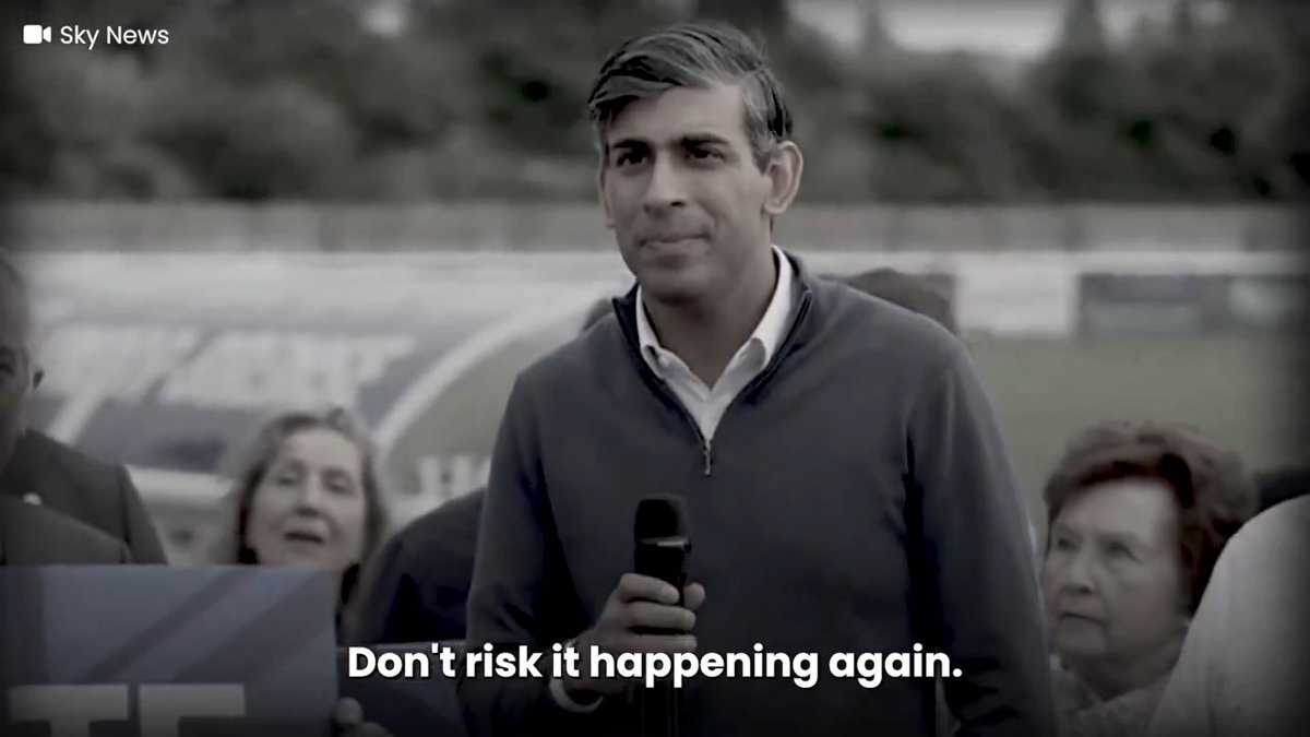Don’t risk it. Vote Labour on Thursday 4 July.