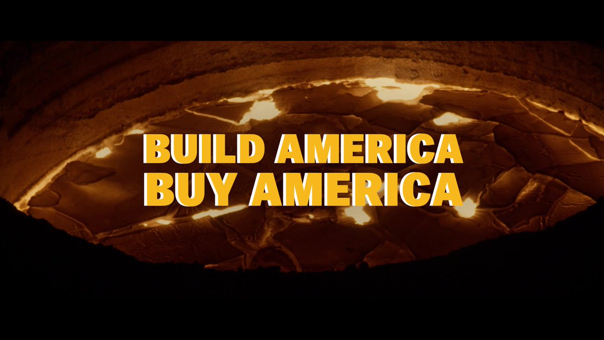 Build America. Buy America. With President Biden's infrastructure package, we're investing in union steelworkers like never before.