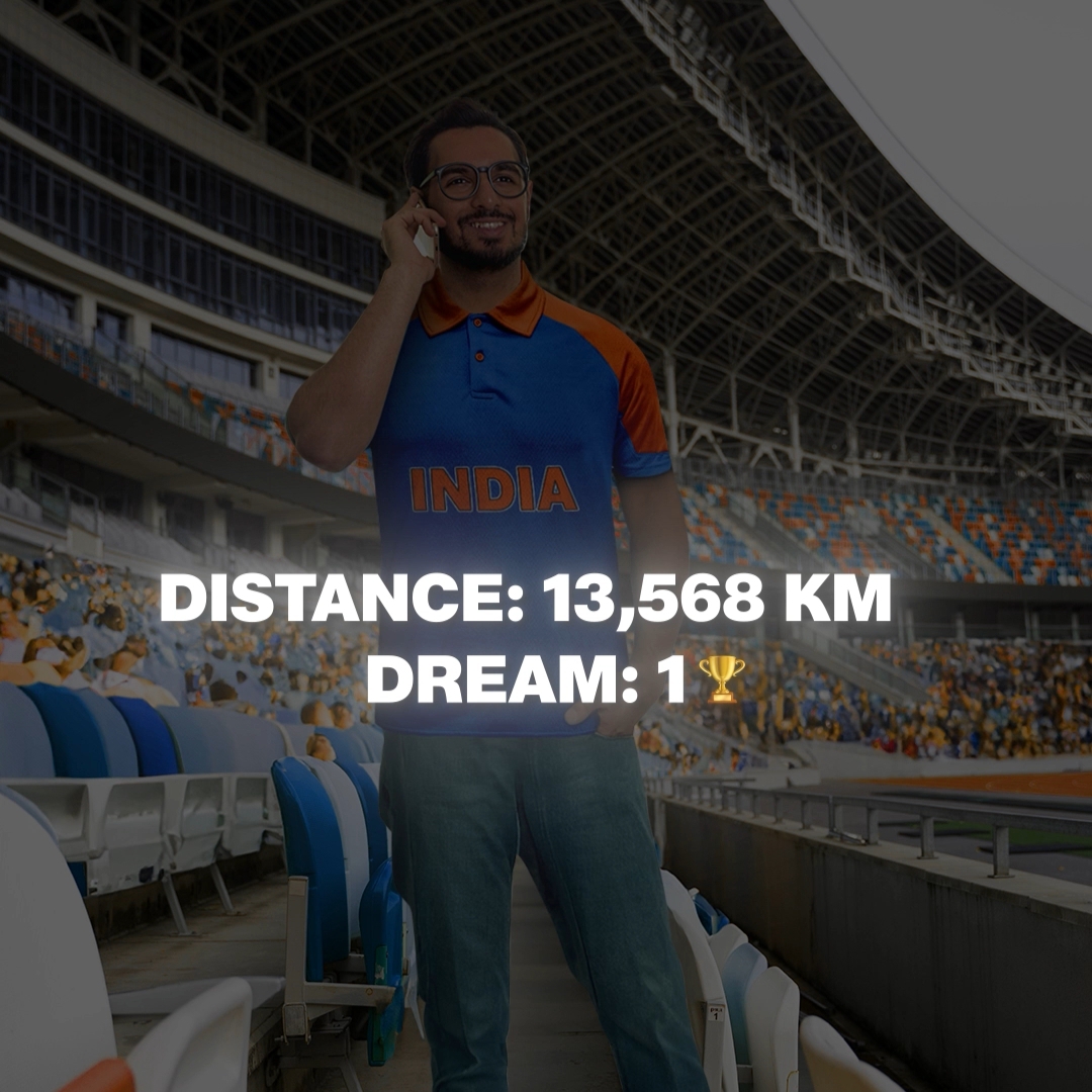 Stay connected and support our boys in blue! 🇮🇳💙 #Jio #InternationalRoaming #Travel #USA