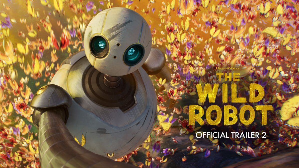 <Adventure Detected!> Watch the new trailer for #TheWildRobotMovie and experience the film in theaters on September 27.