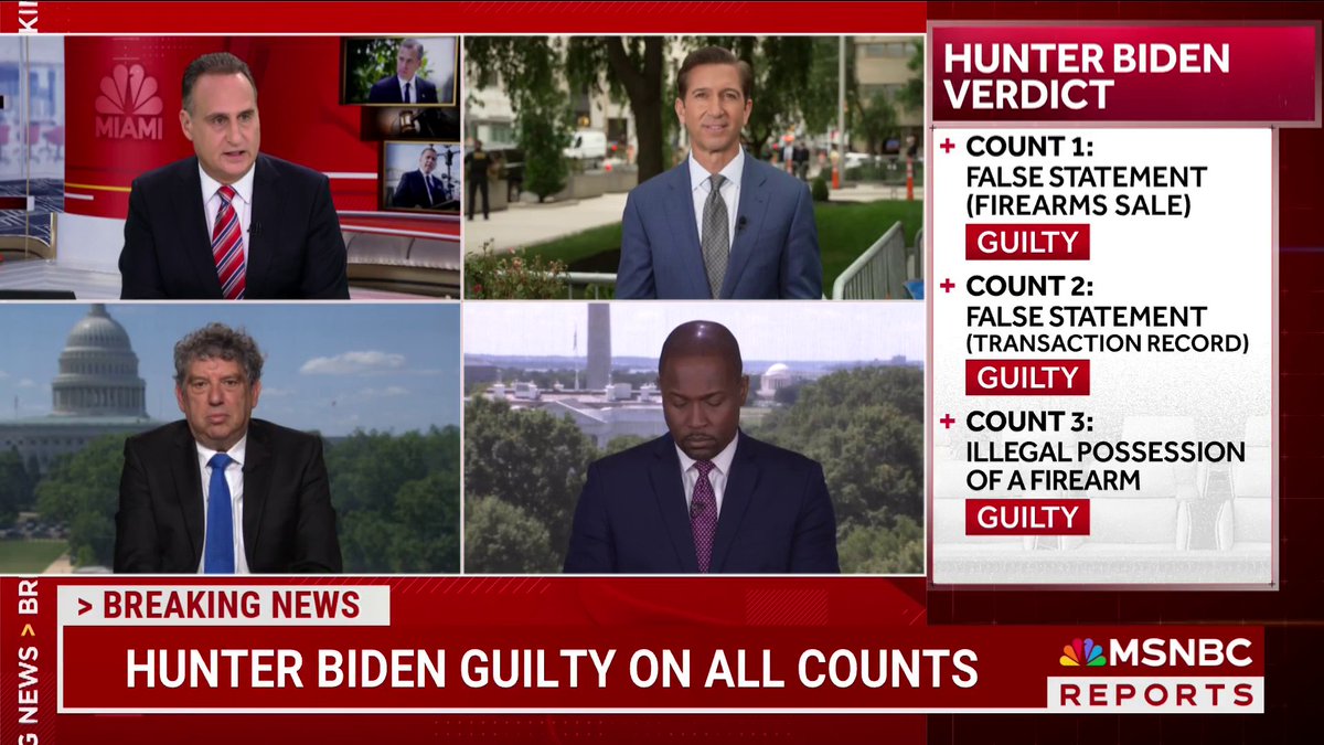 BREAKING: Hunter Biden found guilty on all counts