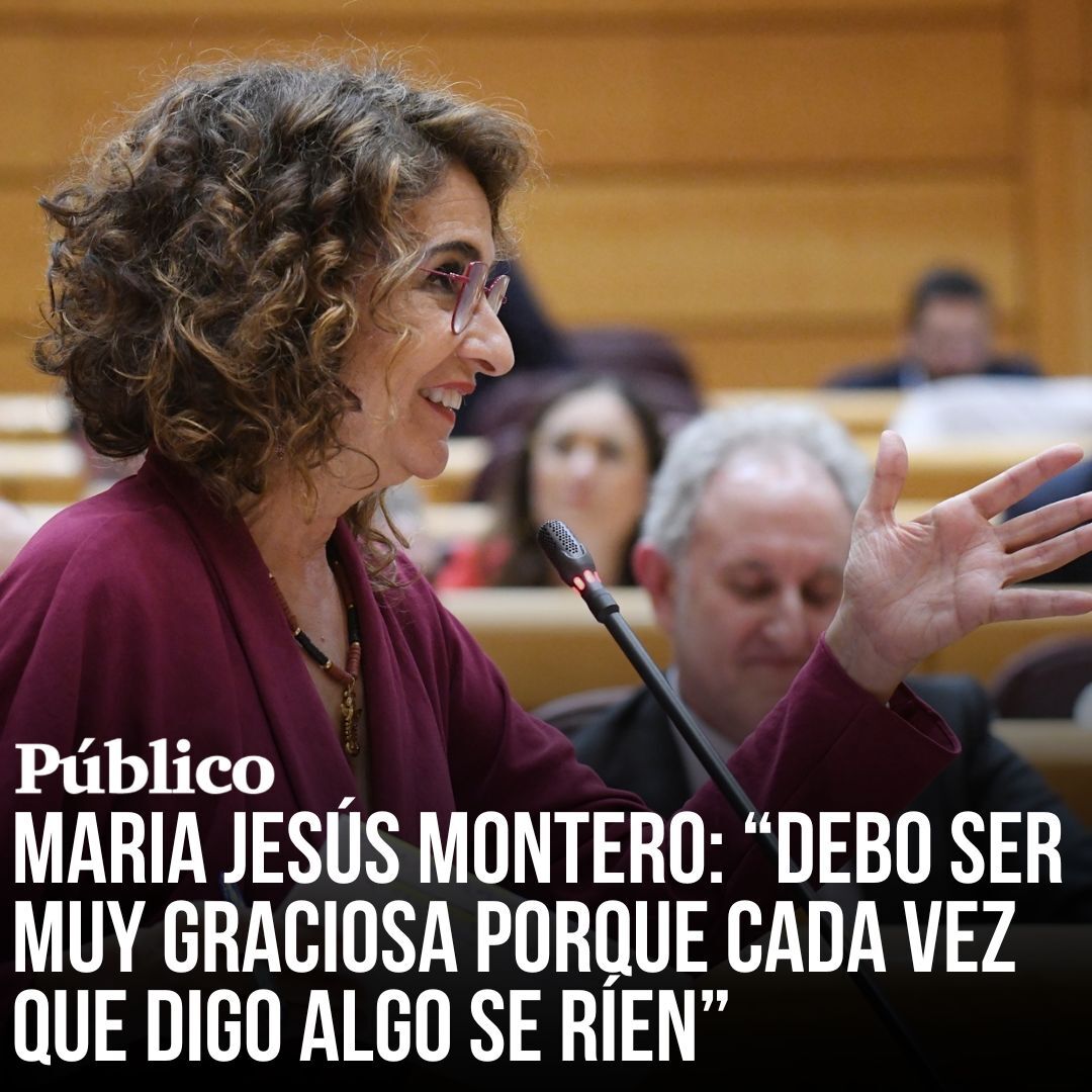 📽️El presidente del Senado, a la vicepresidenta del Gobierno: "Soy un hombre sonriente, pero yo no me he reído"