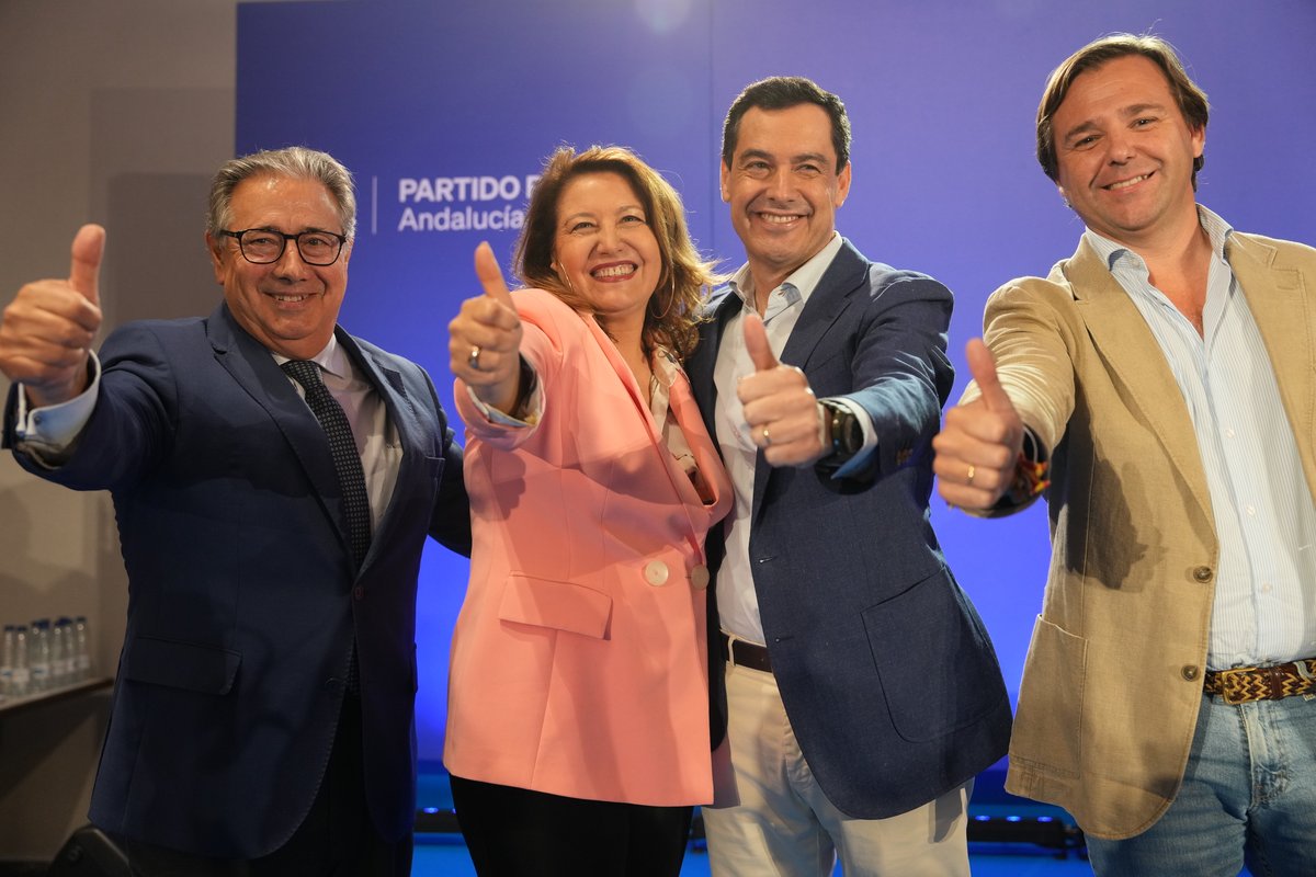 Cuatro veces en dos años se les ha preguntado a los andaluces y cuatro veces han dicho que su opción preferida es el PP. ¡Somos el partido que más se identifica con la realidad social de #Andalucía y el que da la cara siempre por ellos! Aquí gobernamos para todos.