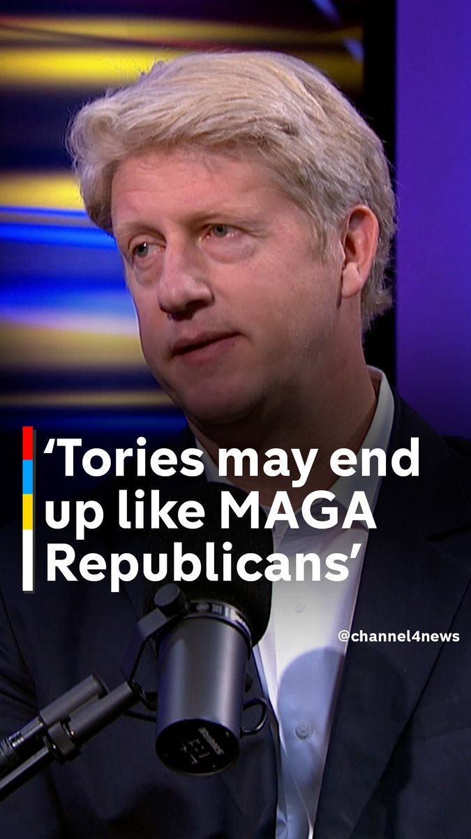 “People become supine and craven.” The Conservative Party may end up like Donald Trump's MAGA Republican Party if Nigel Farage takes over, Conservative peer Lord Johnson says.