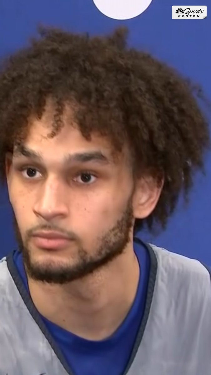 Dereck Lively on atmosphere in Games 1 and 2: "I honestly didn't think it was that loud. There's a bunch of rumors about how Boston's gonna be so loud, so nasty, and I thought it was gonna be worse"