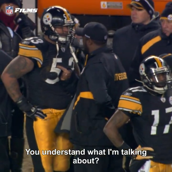 Mike Tomlin said, "Sometimes we got to put that personal pride aside when the cause is bigger than you." A team is bigger than any one person. • Great teams are selfless. • Great teams remove egos. • Great teams hold everyone accountable. 🎥NFL Films