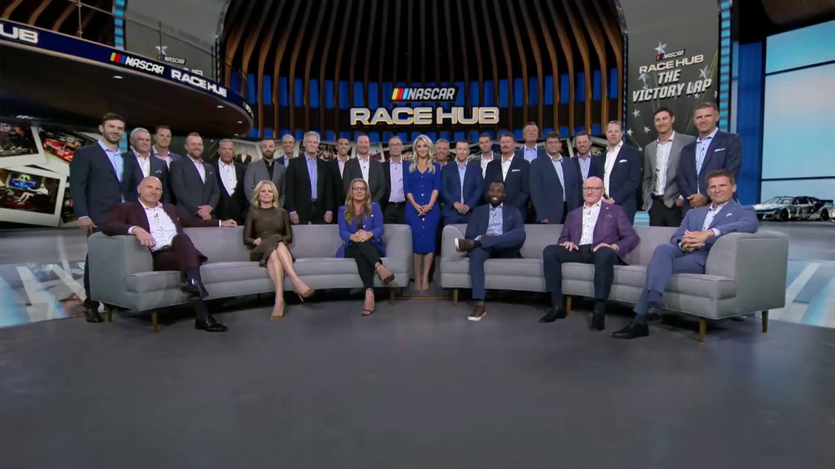 "Have an awesome night, everybody." #RaceHub