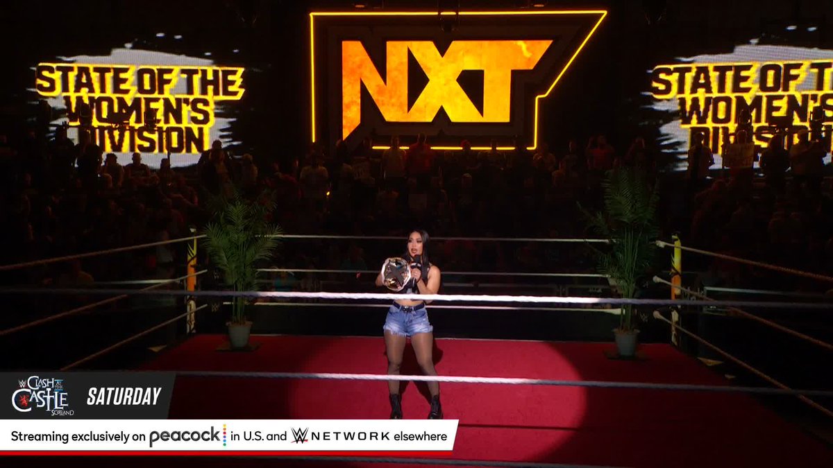 "I proved to everyone that there truly is levels to this, and no one in this world is on mine" roxanne is feeling CONFIDENT coming out of #NXTBattleground... #WWENXT