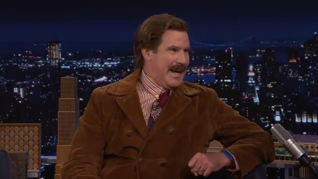 Ron Burgundy (Will Ferrell) crashes the show to rave about his new favorite movie: Despicable Me 4! Minions #DM4 #FallonTonight