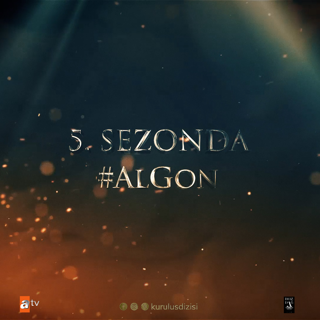 5. sezonda #AlGon neler yaşadı? #KuruluşOsman heyecan dolu sezon finali bölümü ile bu akşam 20.00’de #atv’de! Episode 164 will be airing tonight! Bozdağ Film atv