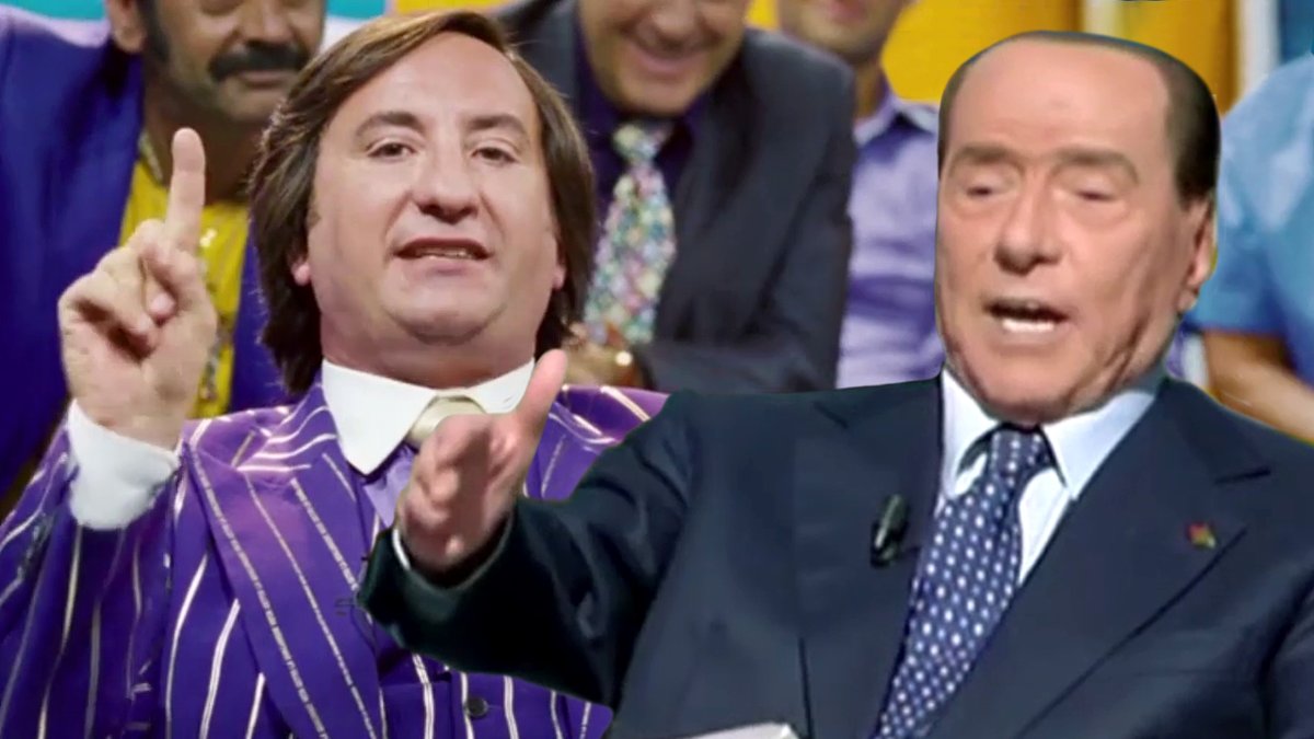 Un anno fa ci lasciava il presidente Berlusconi. Mi piace ricordarlo in questo epico scontro televisivo con Cetto