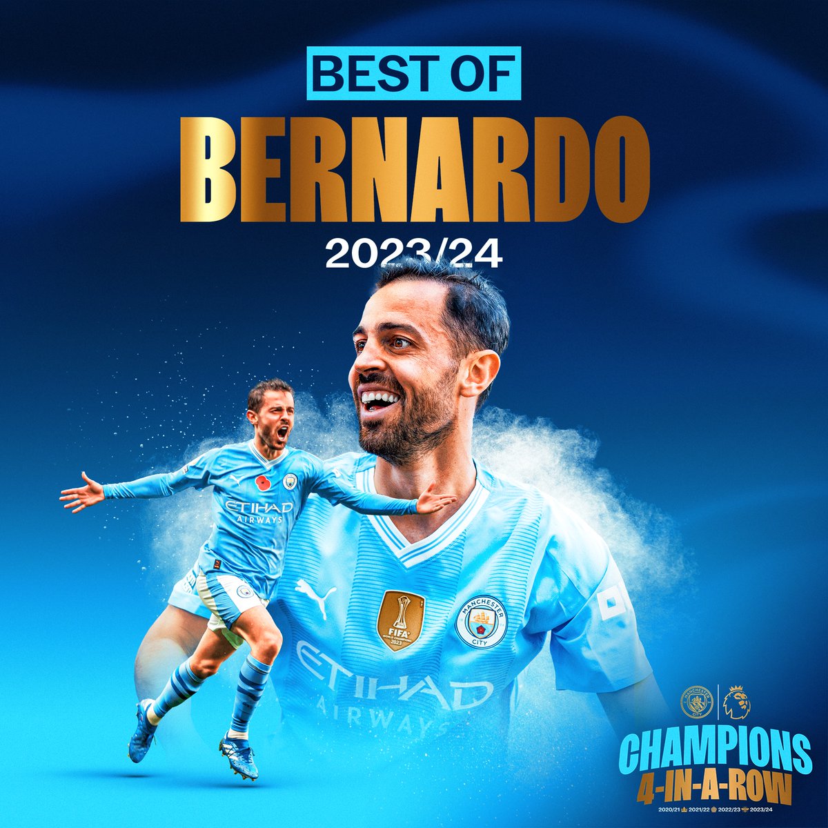 Another season of sorcery from Bernardo Silva! 🧙‍♂️🪄