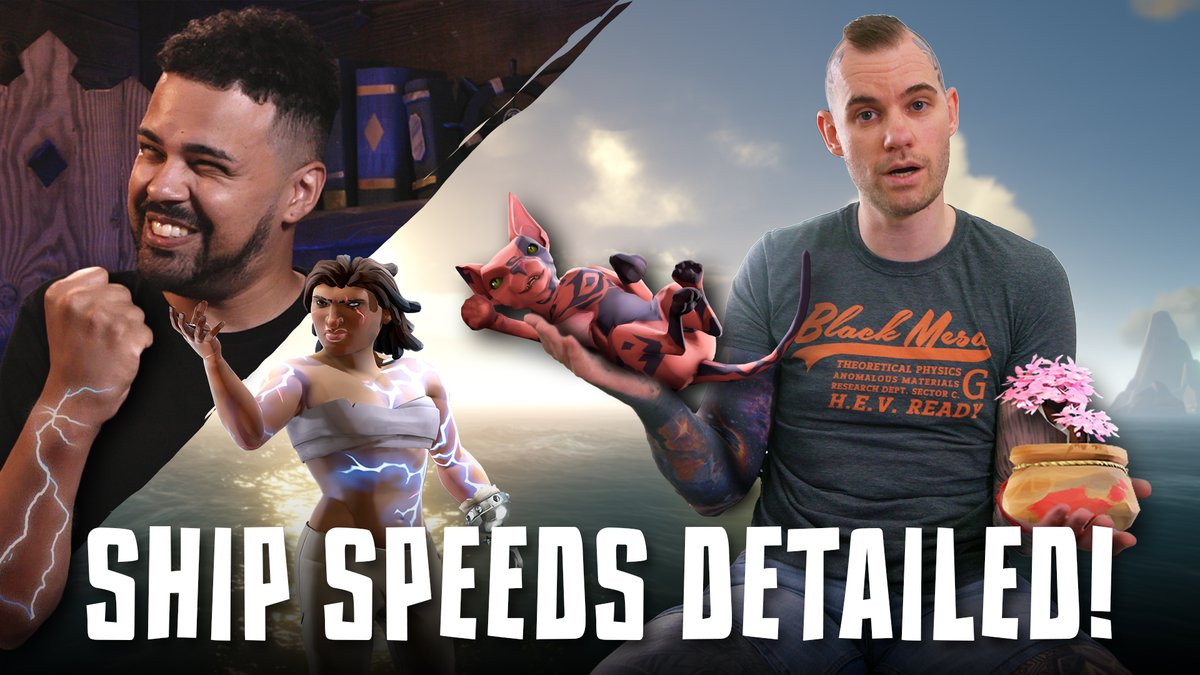 Learn about how you'll need to start moving sails to best catch the wind from June's update, alongside broader changes to ship speeds, in this fresh salvo of Sea of Thieves News! Also featured: Double Barrel Pistol buffs, Season 12 Commendation tweaks, new cosmetics and more: