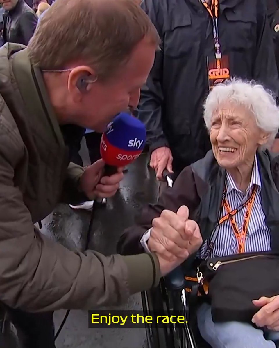 It was great to see Mary McGee on the grid in Canada. She started racing cars in 1957, and was the first American woman to race motorcycles, competing in the Baja 1000 and Baja 500 - becoming the first and only woman to finish it solo. 🎥: Sky Sports F1 #F1 #CanadianGP