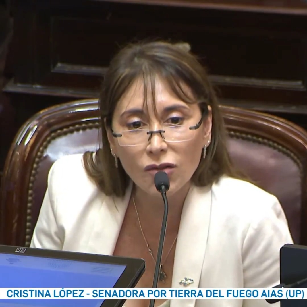 "Cristina López": Porque aseguró que Javier Milei es un enfermo mental