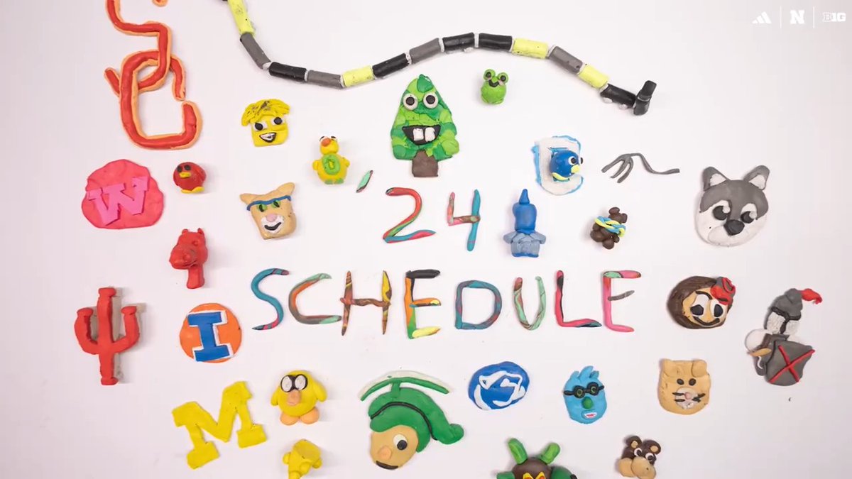 our 2024 schedule has officially been built …in clay 👩‍🎨