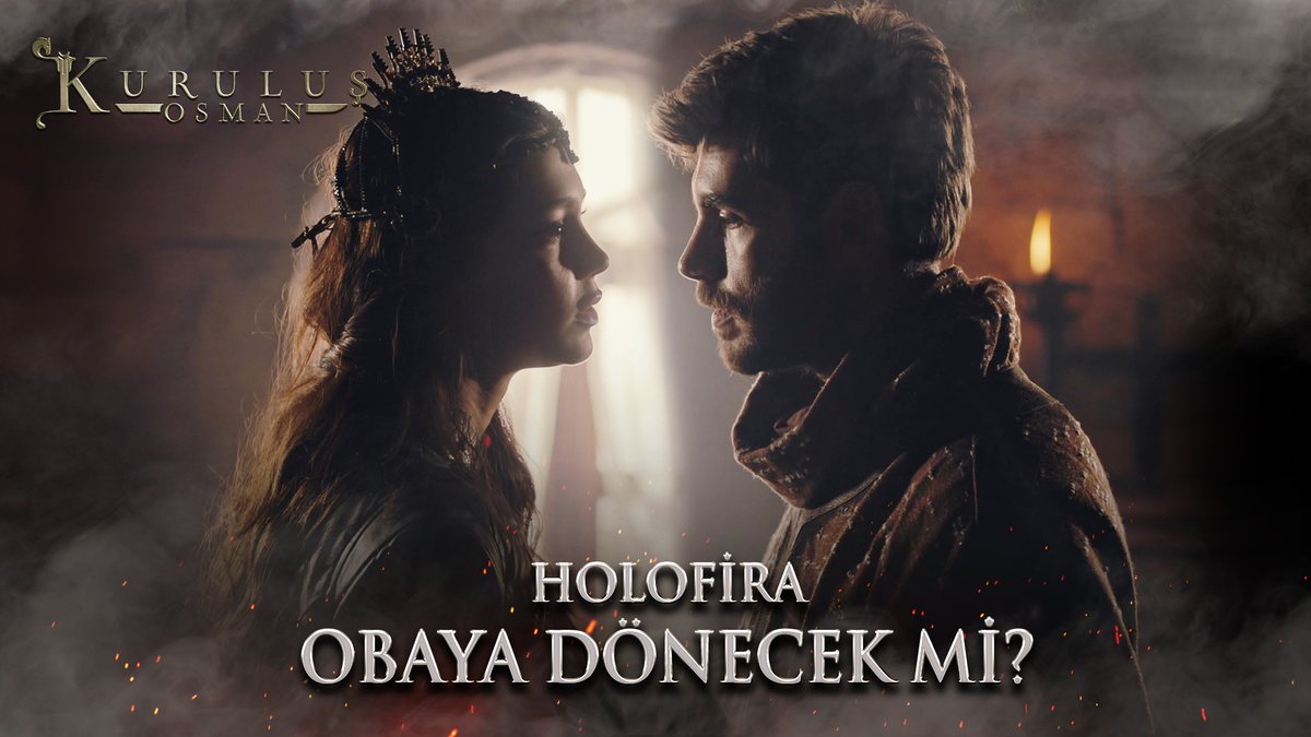 Holofira, Orhan Bey'e sımsıkı sarıldı. "Seni buradan götürmeye geldim!" #KuruluşOsman atv