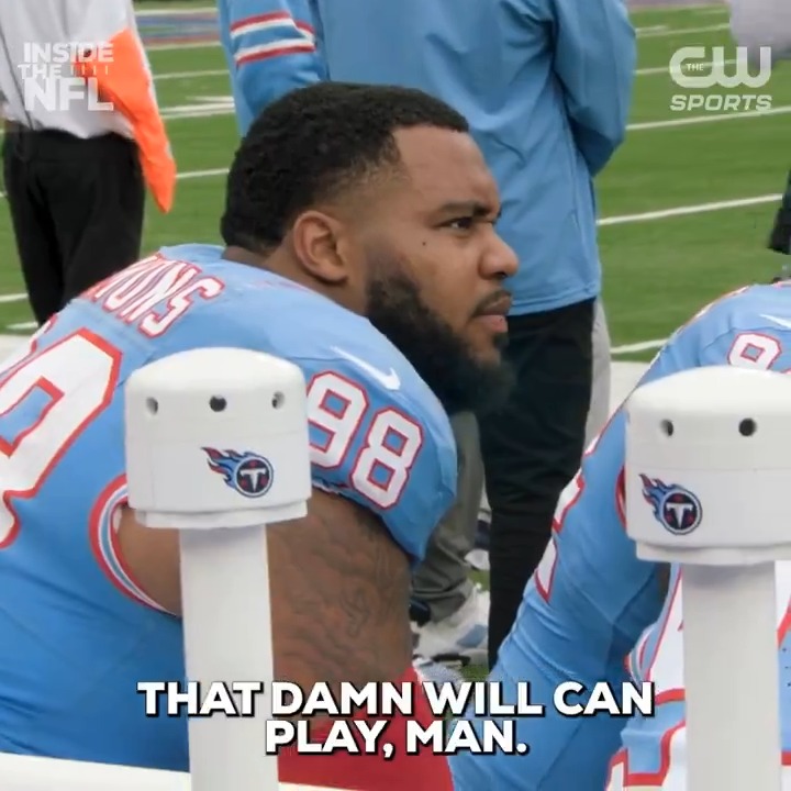 "I told ya'll that's a quaterback!" Jeffery Simmons was hyped during Will Levis' dominant debut 🙌 Tennessee Titans