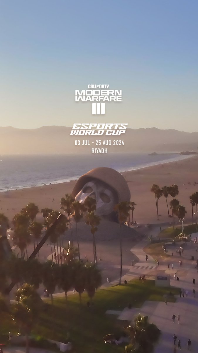 Ready, aim, LA! 🎯🕹️ Witness the iconic CoD action as #MW3 arrives to the #EsportsWorldCup!