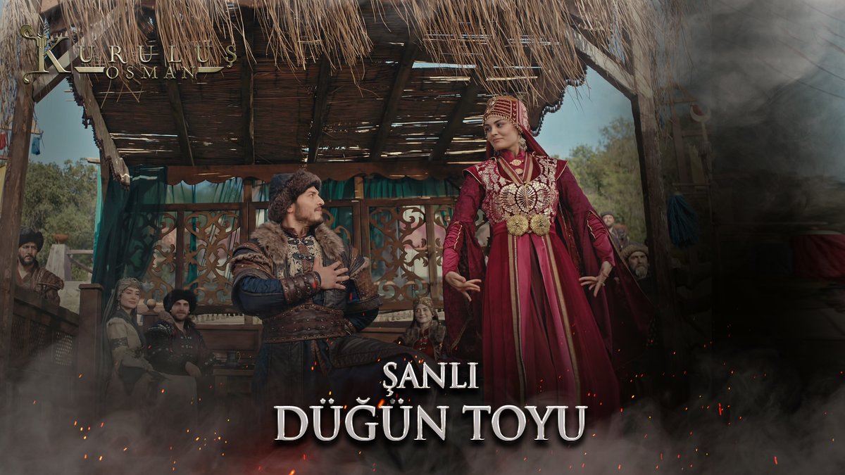Şanlı düğün toyu... Alaeddin Bey ve Gonca Hatun'un mutlu günü... #KuruluşOsman atv