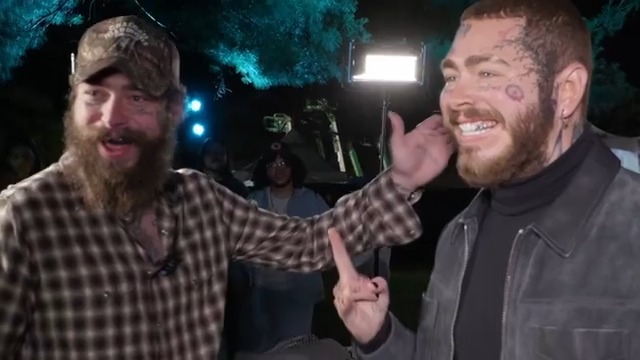 Post Malone met his wax figure backstage at Governors Ball and thought it was a real person at first 😂