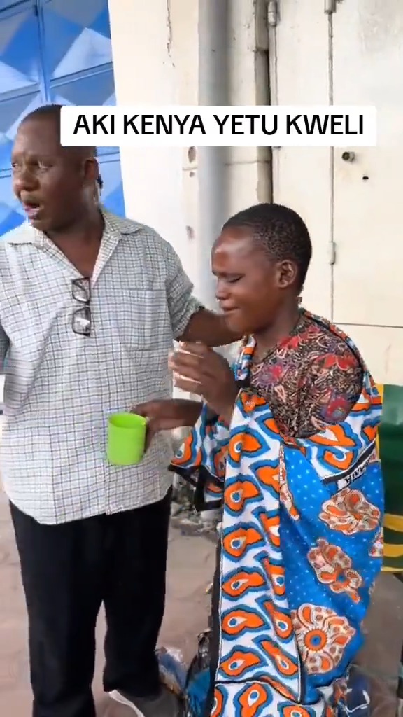 I don't see the problem here, as long as she is not stealing or harming anyone let her hustle in peace