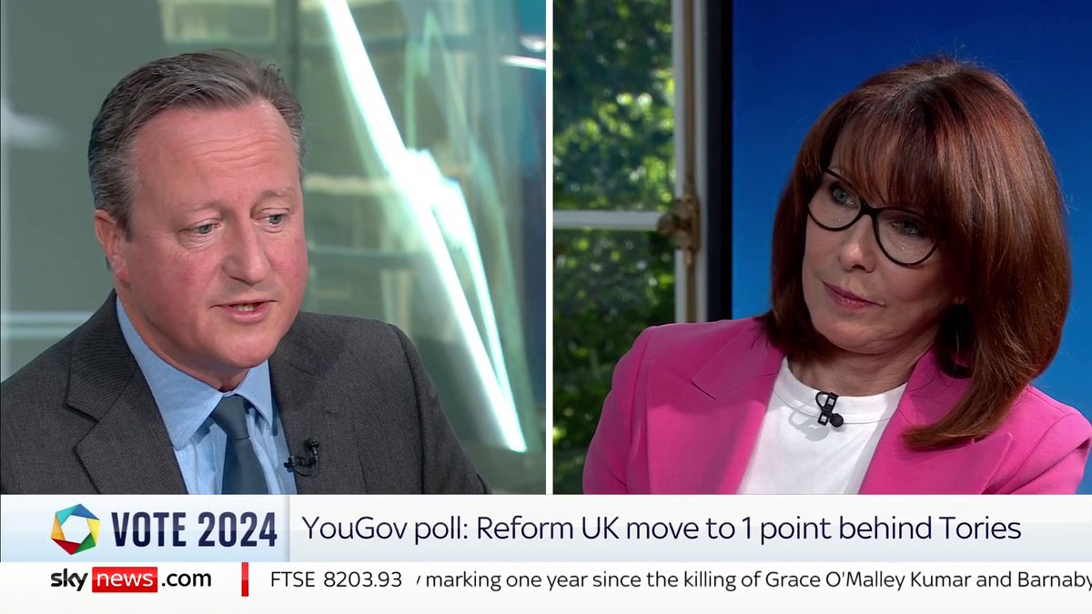 Kay: How many times do you wake up in the middle of the night, look in the mirror and wish you'd said 2/3s majority on the referendum? Lord David Cameron : That's not the way we do things Kay: You have haven't you... 👀 #KayBurley FC