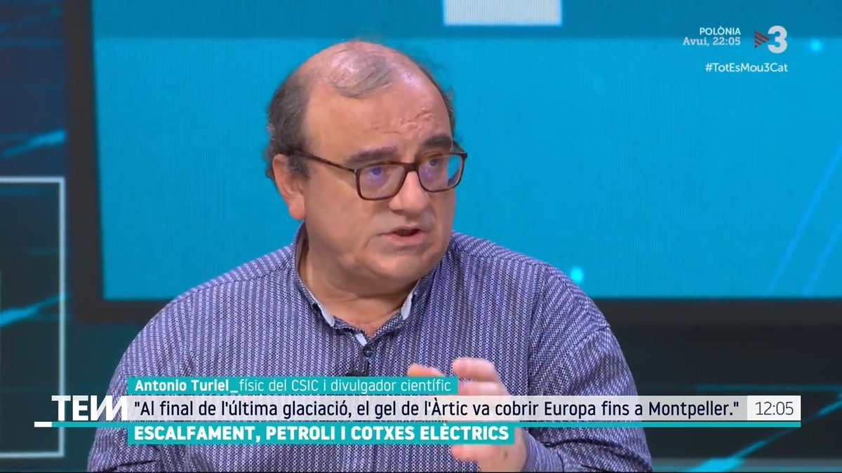 Antonio Turiel (Antonio Turiel): “El 2030 podria començar un fenomen devastador per al món” #TotEsMou3Cat