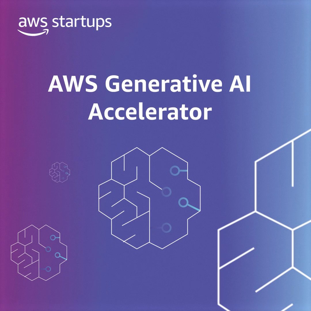 🚀 Announcing the AWS Generative AI Accelerator, in partnership with NVIDIA! 🚀 Part of a $230M commitment to support #generativeAI startups. 📍 10-week program 💡 Up to $1M in AWS credits 📈 Personalized mentorship 🎟️ AWS re:Invent ticket ... and more