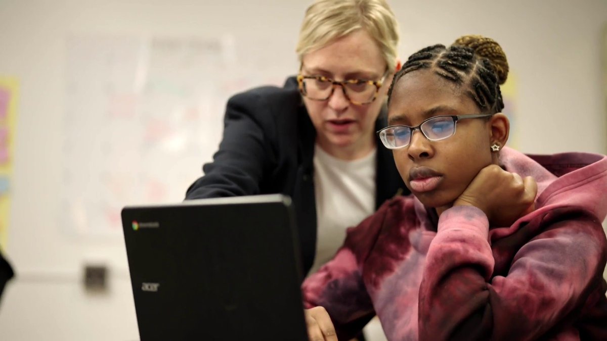 Students at New York’s Bronx Academy of Letters are learning to become better readers and writers with the help from Quill.org, a free online tool powered by AI which provides instant feedback. Kate Snow reports.