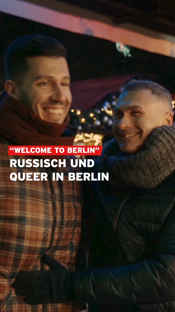Das schwule Paar Evgeny und Sergej haben Russland verlassen, um endlich frei zu leben. In Berlin hoffen sie, in der queeren Berliner Community endlich ein Zuhause zu finden. #welcometoberlin