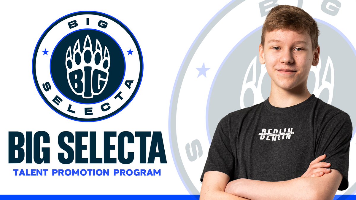 Zeig uns dein Talent! 🚀 Mit BIG SELECTA präsentieren wir euch voller Stolz, unser neues Förderprogramm für Deutschlands E-Sport Talente! 🇩🇪 Mehr Details findest du hier: