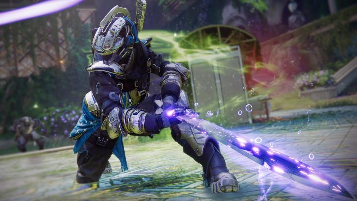 Inspired by The Craftening and blessed by the Traveler itself, the Ergo Sum Exotic Wave Frame Sword features randomly rolled weapon perks in your special ammo slot. Available now as part of Destiny 2: The Final Shape. 🐺