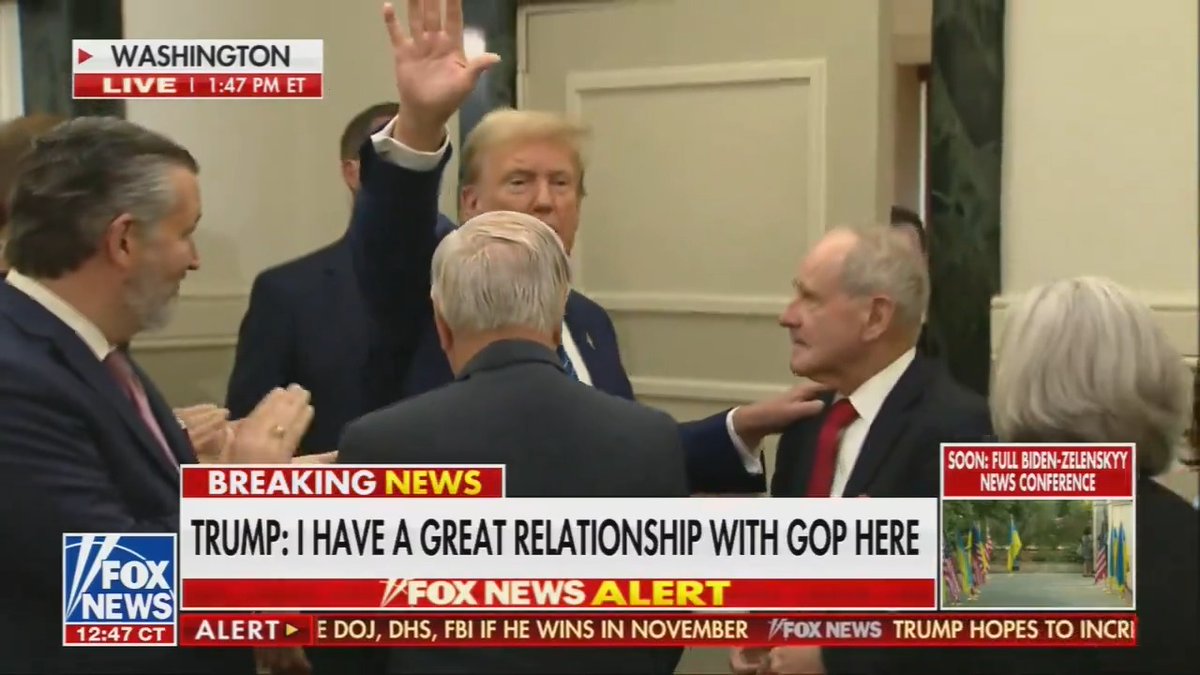 A feeble Trump ends his “press conference” after less than 5 minutes and refuses to answer a single question