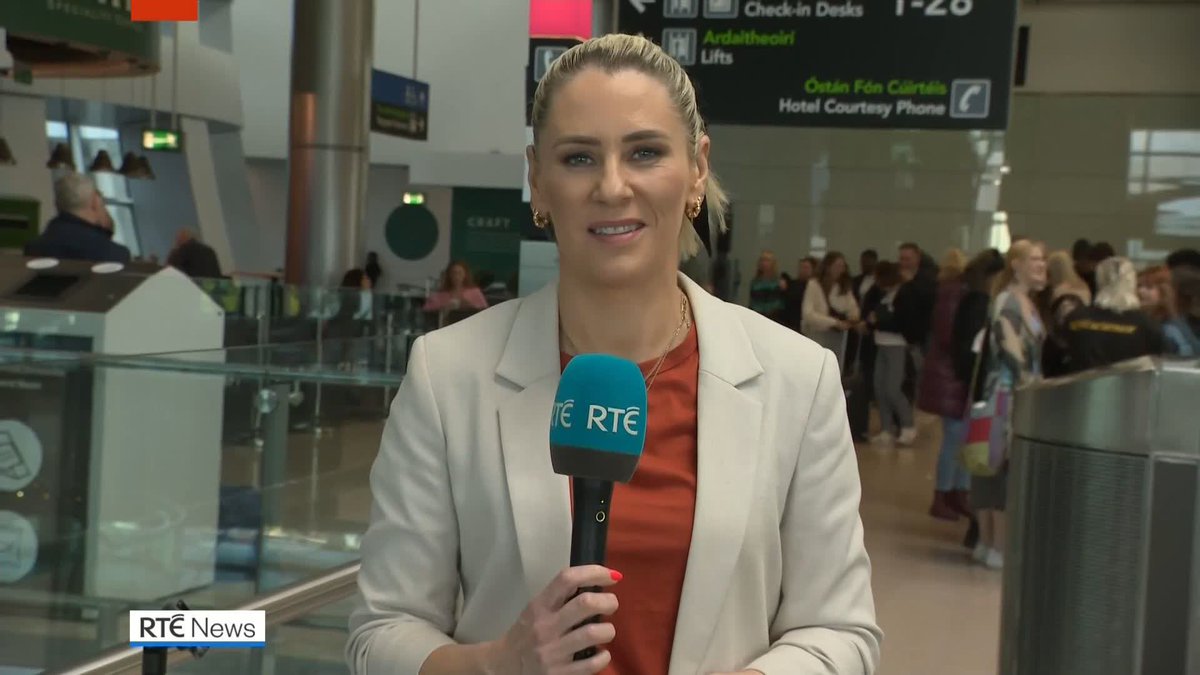 As we wait for some of our successful Irish athletes to return home from a historic European Championships, Evanne Ní Chuilinn reports live from Dublin airport