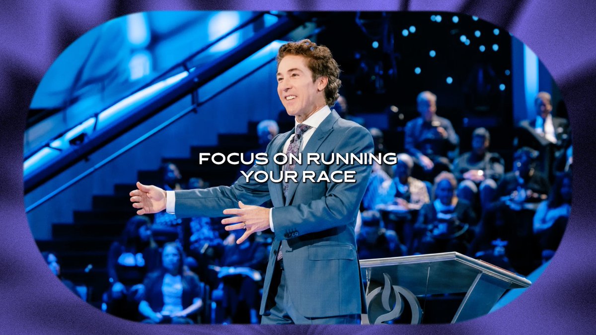 You have a destiny to fulfill. There’s a calling on your life. Don’t get distracted by what others are doing. Run your race. Focus on your assignment. Tune into Joel’s message, "Turn Off The Flow"!