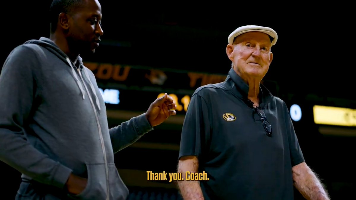 Words of wisdom from the 🐐 #MIZ 🐯