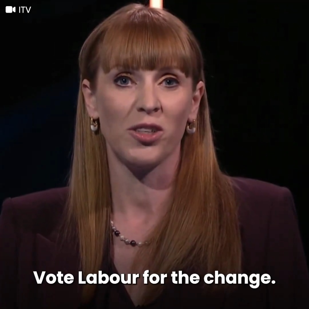 It was a Labour Government that changed my life. I want to be a part of a government that changes yours. So, if you want change... Vote Labour.
