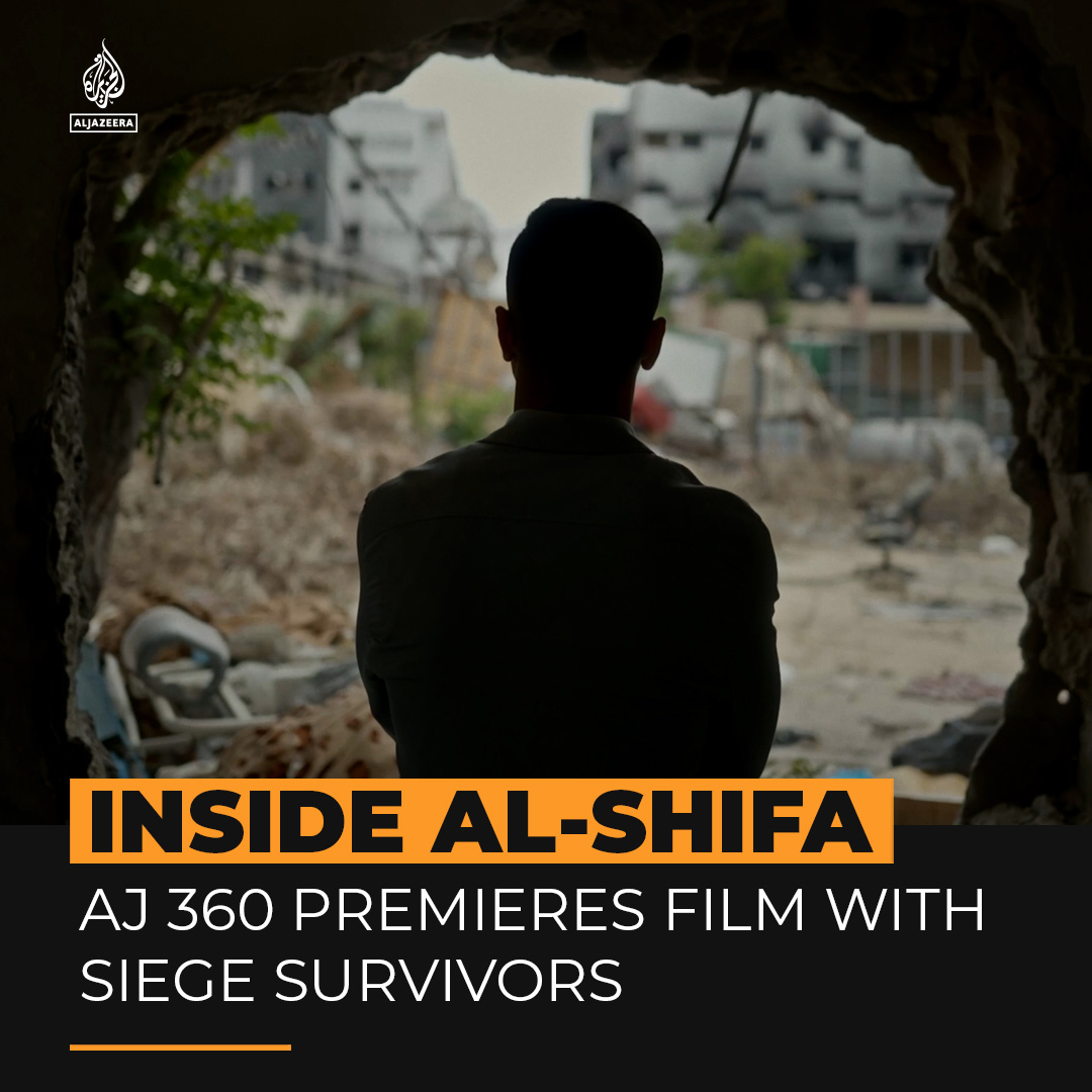 Unflinching. Uncensored. Survivors of the Israeli siege on Gaza’s al-Shifa Hospital told their stories to AJ 360 for an exclusive film with first-hand accounts of the tragedy. Watch 'Al-Shifa Hospital: The Crimes They Tried to Bury' ➡️