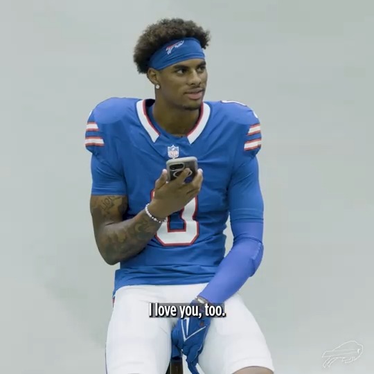 Be like the Buffalo Bills - call your people and tell them "I love you" 📞 ❤️